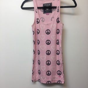 PINK Peace&Love Tank